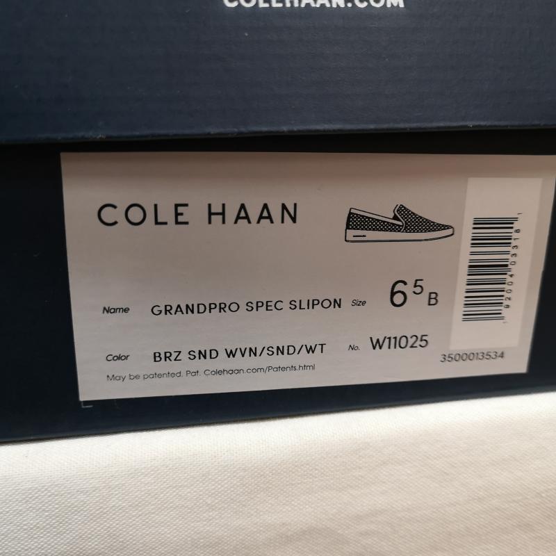 コールハーン COLE HAAN スリッポン スリッポン グランドプロ スペクテイター スリップオン 23.5cm ベージュ / ベージュ / beige レディース USED 古着 中古 50125274