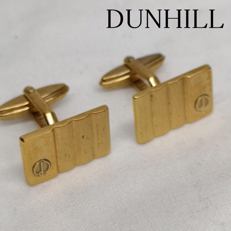 ダンヒル DUNHILL ファッション小物 ファッション小物 スクエア ゴールド カフス - メンズ USED 古着 中古 50125322