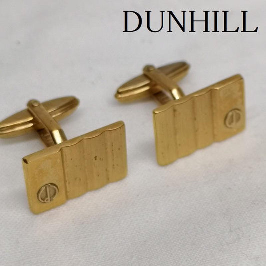 ダンヒル DUNHILL ファッション小物 ファッション小物 スクエア ゴールド カフス - メンズ USED 古着 中古 50125322