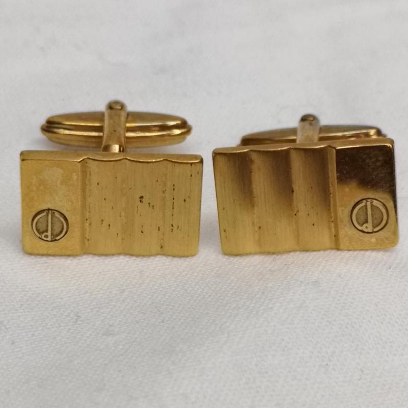 ダンヒル DUNHILL ファッション小物 ファッション小物 スクエア ゴールド カフス - メンズ USED 古着 中古 50125322