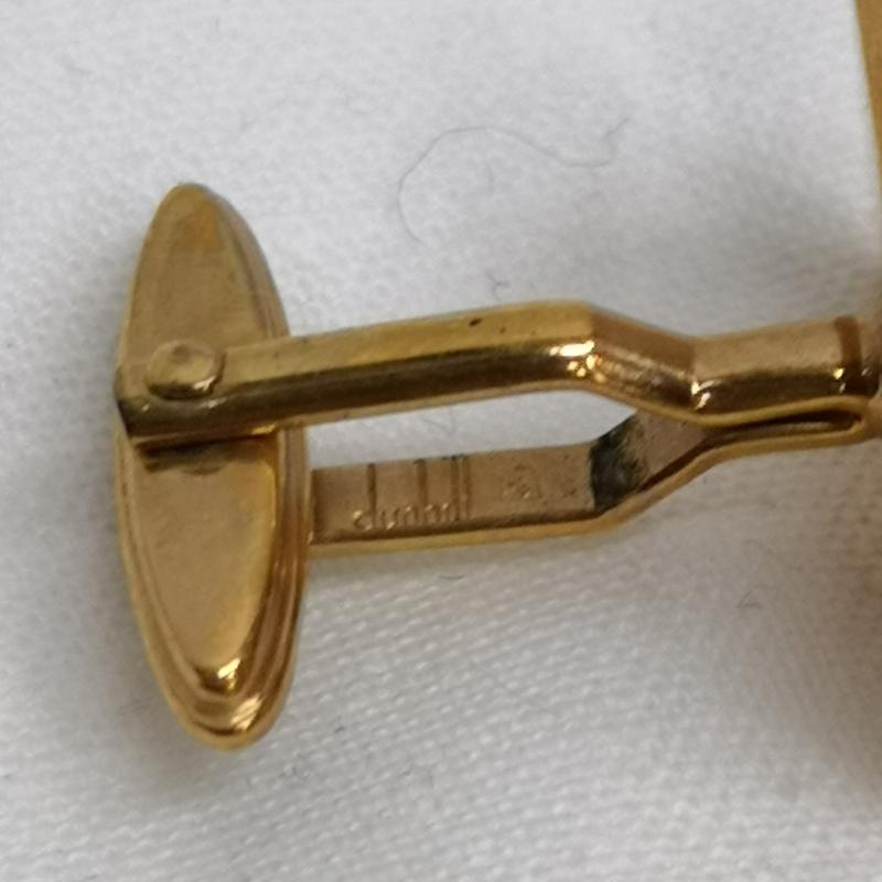 ダンヒル DUNHILL ファッション小物 ファッション小物 スクエア ゴールド カフス - メンズ USED 古着 中古 50125322