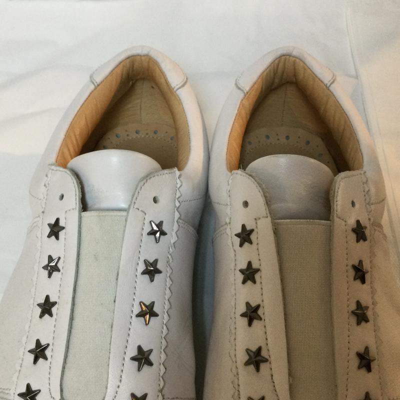 古着 USED スニーカー スニーカー Chaka 星 スタッズ 3140 25.5cm 白 / ホワイト / white メンズ USED 古着 中古 50125418