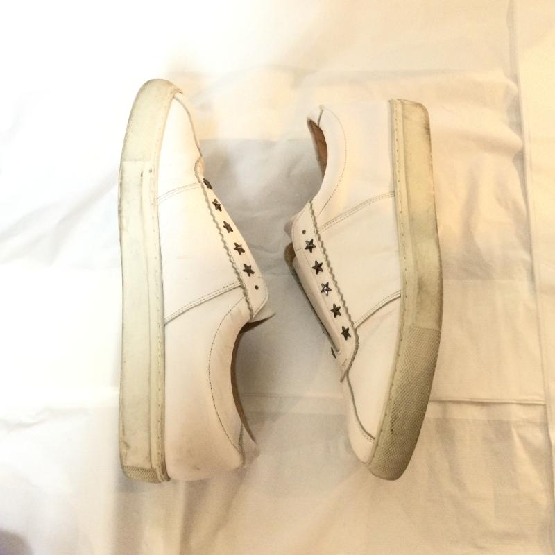 古着 USED スニーカー スニーカー Chaka 星 スタッズ 3140 25.5cm 白 / ホワイト / white メンズ USED 古着 中古 50125418