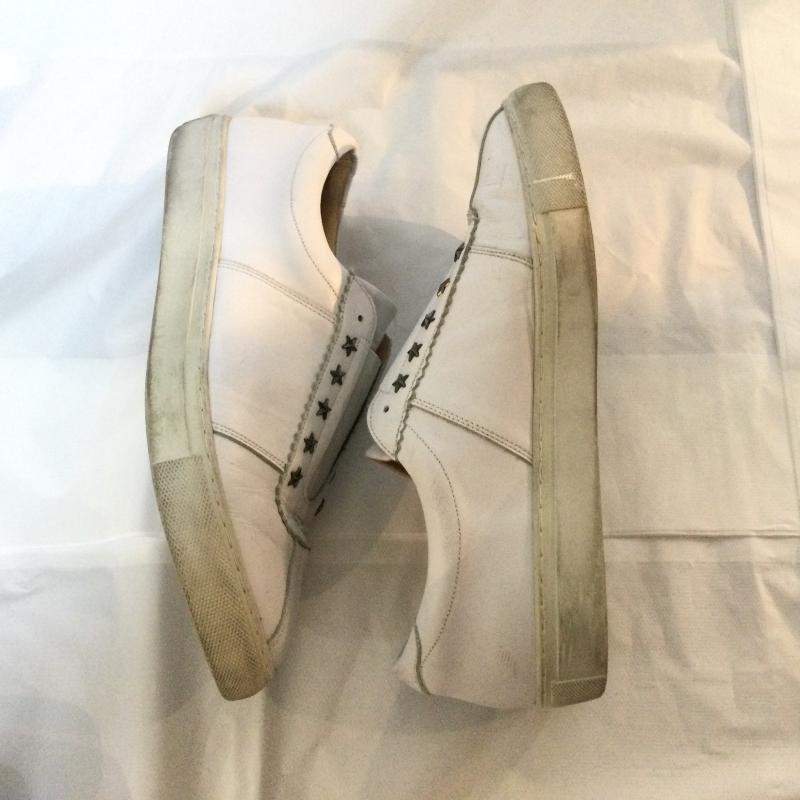 古着 USED スニーカー スニーカー Chaka 星 スタッズ 3140 25.5cm 白 / ホワイト / white メンズ USED 古着 中古 50125418