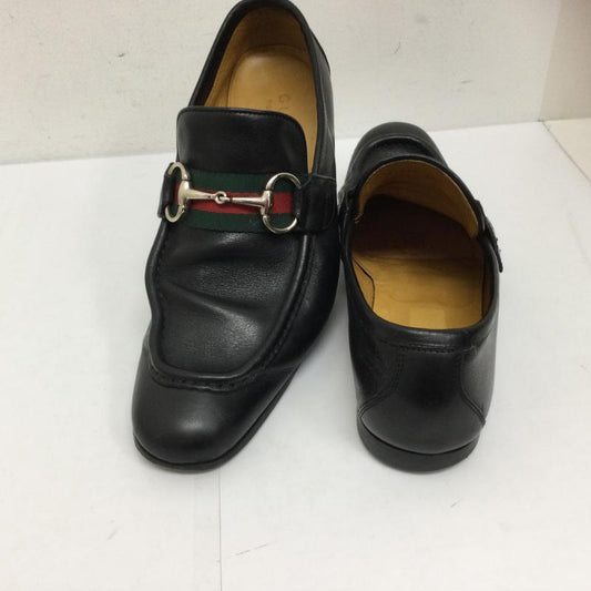 グッチ GUCCI ローファー ローファー GUCCI シェリーライン　ビットローファー　401/2E - 無地 黒 / ブラック / black メンズ USED 古着 中古 50125444