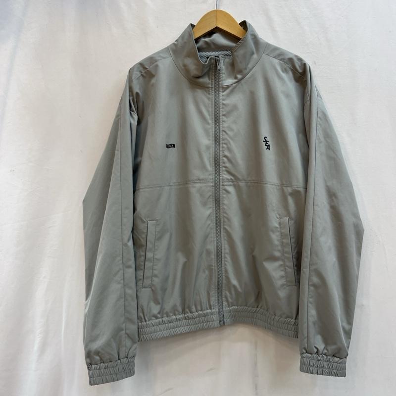 ウィンダンシー WIND AND SEA ジャケット、上着 ジャンパー、ブルゾン GOD SELECTION XXX ゴッドセレクション コラボ トラックジャケット L 灰 / グレー / gray メンズ USED 古着 中古 50125474