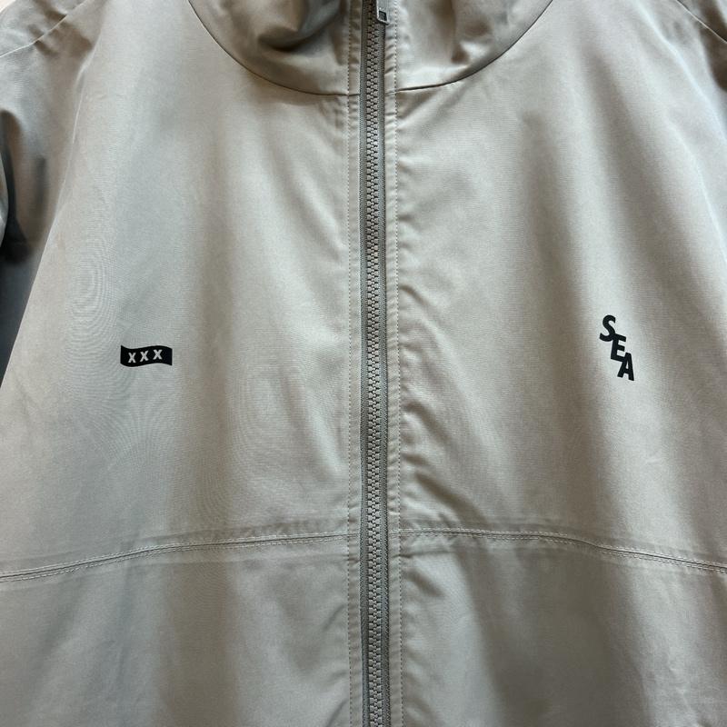 ウィンダンシー WIND AND SEA ジャケット、上着 ジャンパー、ブルゾン GOD SELECTION XXX ゴッドセレクション コラボ トラックジャケット L 灰 / グレー / gray メンズ USED 古着 中古 50125474