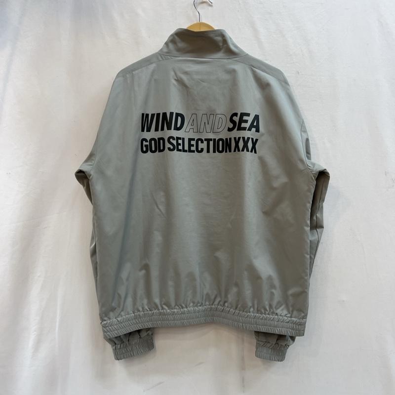 ウィンダンシー WIND AND SEA ジャケット、上着 ジャンパー、ブルゾン GOD SELECTION XXX ゴッドセレクション コラボ トラックジャケット L 灰 / グレー / gray メンズ USED 古着 中古 50125474