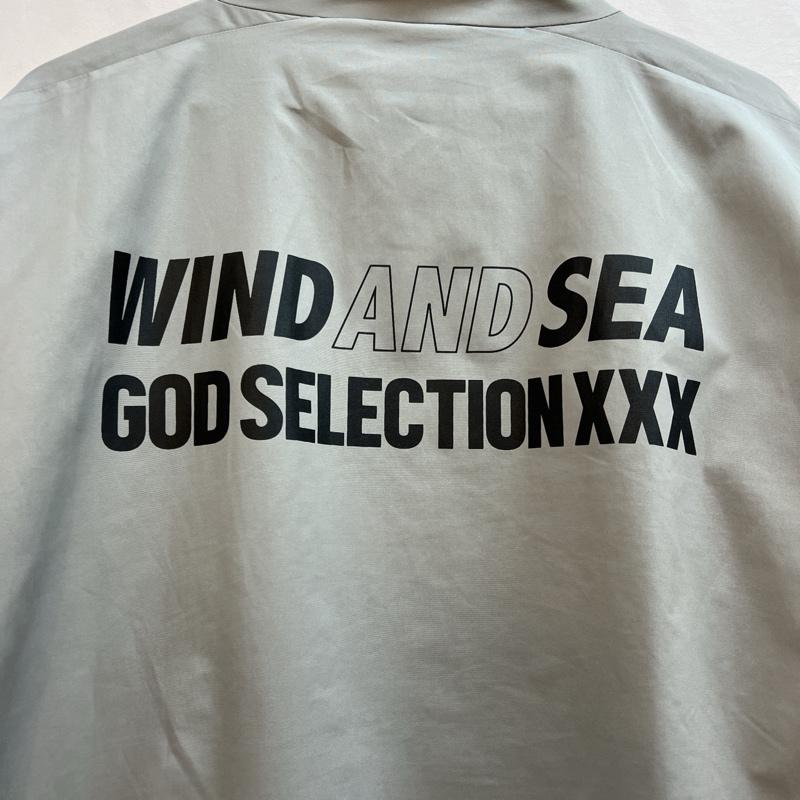 ウィンダンシー WIND AND SEA ジャケット、上着 ジャンパー、ブルゾン GOD SELECTION XXX ゴッドセレクション コラボ トラックジャケット L 灰 / グレー / gray メンズ USED 古着 中古 50125474