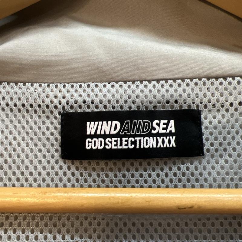 ウィンダンシー WIND AND SEA ジャケット、上着 ジャンパー、ブルゾン GOD SELECTION XXX ゴッドセレクション コラボ トラックジャケット L 灰 / グレー / gray メンズ USED 古着 中古 50125474