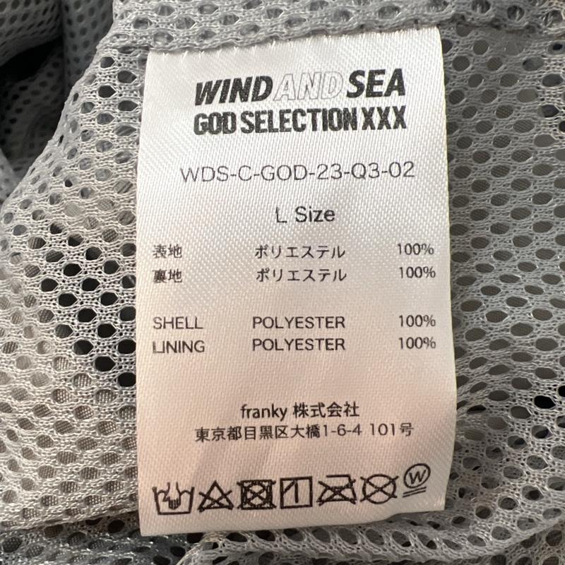 ウィンダンシー WIND AND SEA ジャケット、上着 ジャンパー、ブルゾン GOD SELECTION XXX ゴッドセレクション コラボ トラックジャケット L 灰 / グレー / gray メンズ USED 古着 中古 50125474
