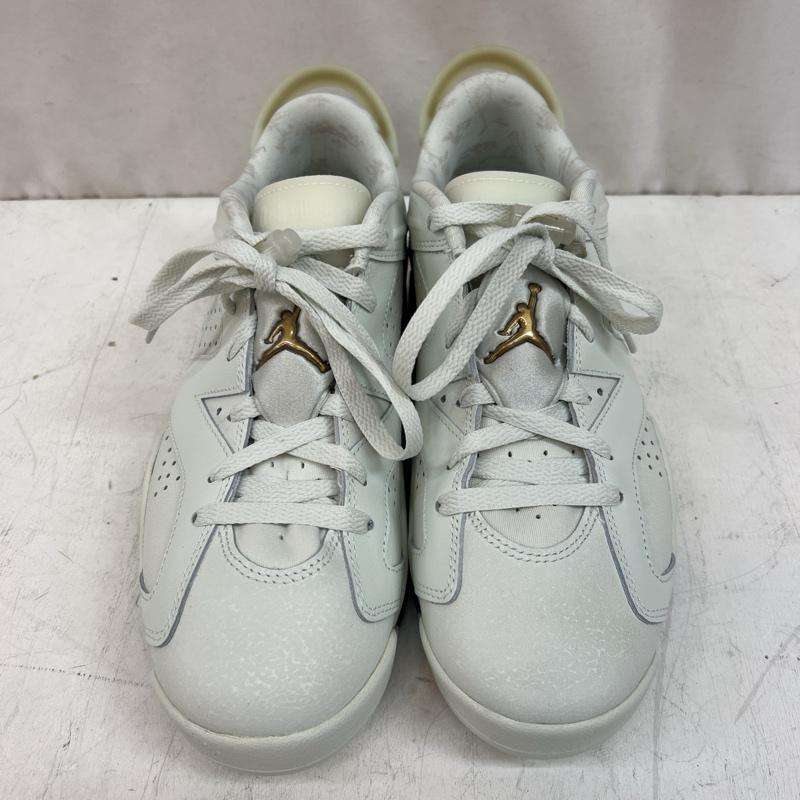 ナイキ NIKE スニーカー スニーカー エアジョーダン 6 レトロ ロー AIR JORDAN 6 RETRO LOW dh6928-073 CNY チャイニーズニューイヤー 27.0cm 白 / ホワイト / white X 金 / ゴールド / gold color メンズ USED 古着 中古 50125519
