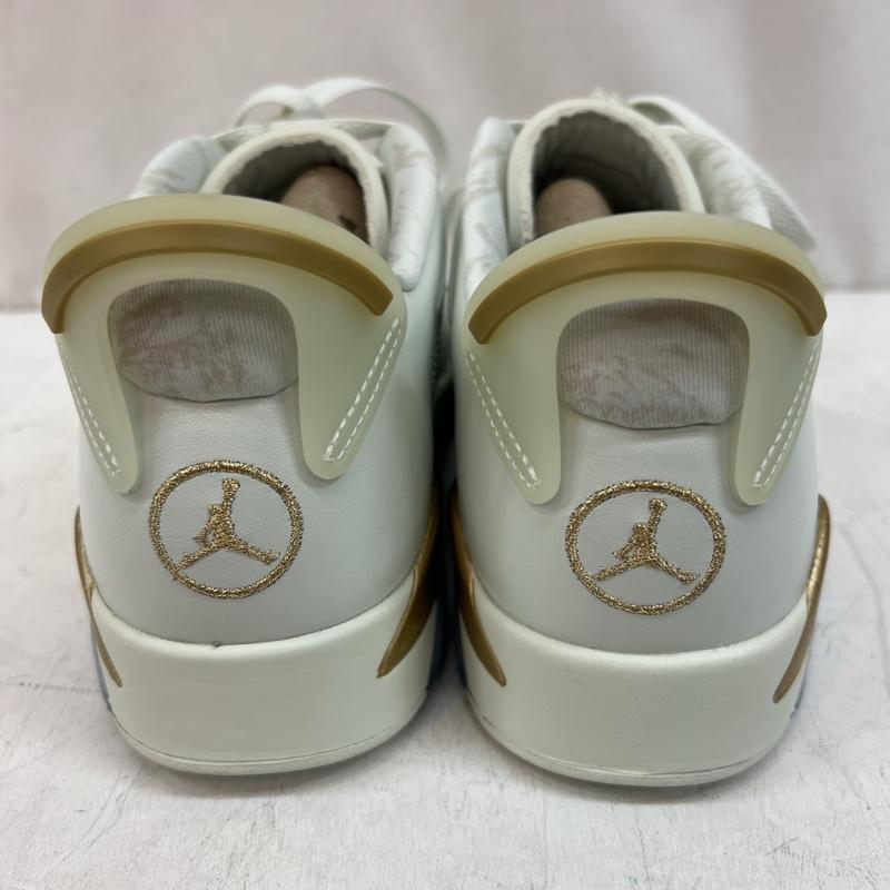 ナイキ NIKE スニーカー スニーカー エアジョーダン 6 レトロ ロー AIR JORDAN 6 RETRO LOW dh6928-073 CNY チャイニーズニューイヤー 27.0cm 白 / ホワイト / white X 金 / ゴールド / gold color メンズ USED 古着 中古 50125519