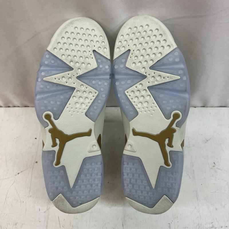 ナイキ NIKE スニーカー スニーカー エアジョーダン 6 レトロ ロー AIR JORDAN 6 RETRO LOW dh6928-073 CNY チャイニーズニューイヤー 27.0cm 白 / ホワイト / white X 金 / ゴールド / gold color メンズ USED 古着 中古 50125519