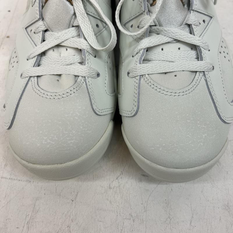 ナイキ NIKE スニーカー スニーカー エアジョーダン 6 レトロ ロー AIR JORDAN 6 RETRO LOW dh6928-073 CNY チャイニーズニューイヤー 27.0cm 白 / ホワイト / white X 金 / ゴールド / gold color メンズ USED 古着 中古 50125519
