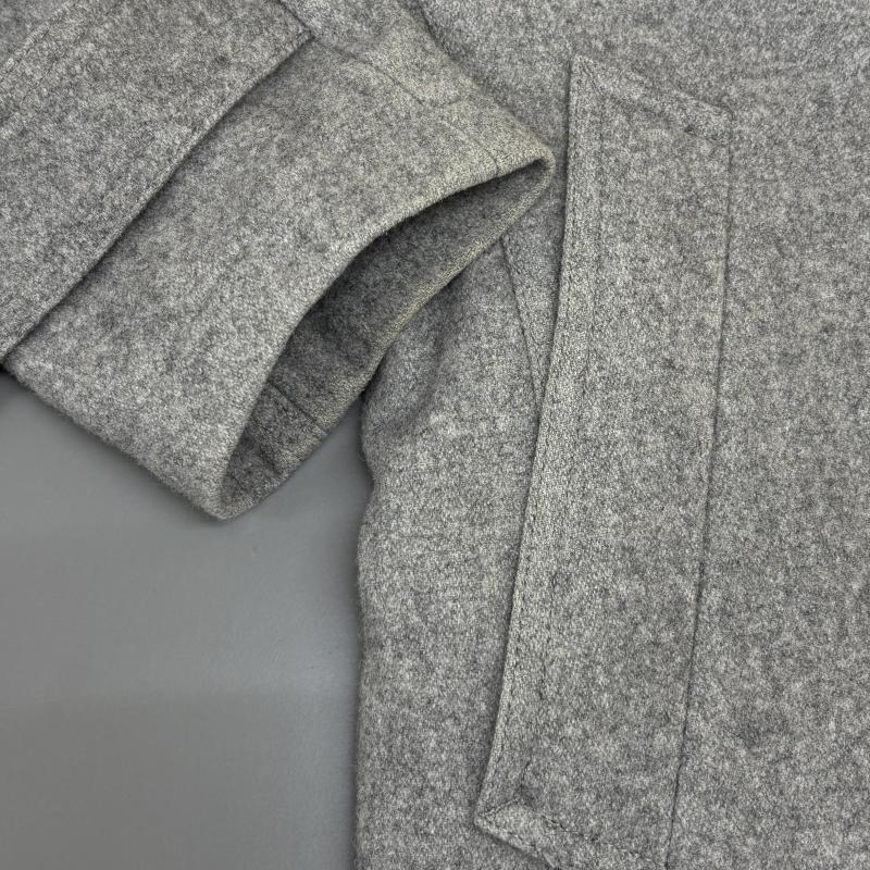 ブラックレーベル・クレストブリッジ BLACK LABEL CRESTBRIDGE コート コート一般 51B20-208-04 中綿 キルティングライナー ミドル丈 ウール ポリ シングル S 灰 / グレー / gray メンズ USED 古着 中古 50125536