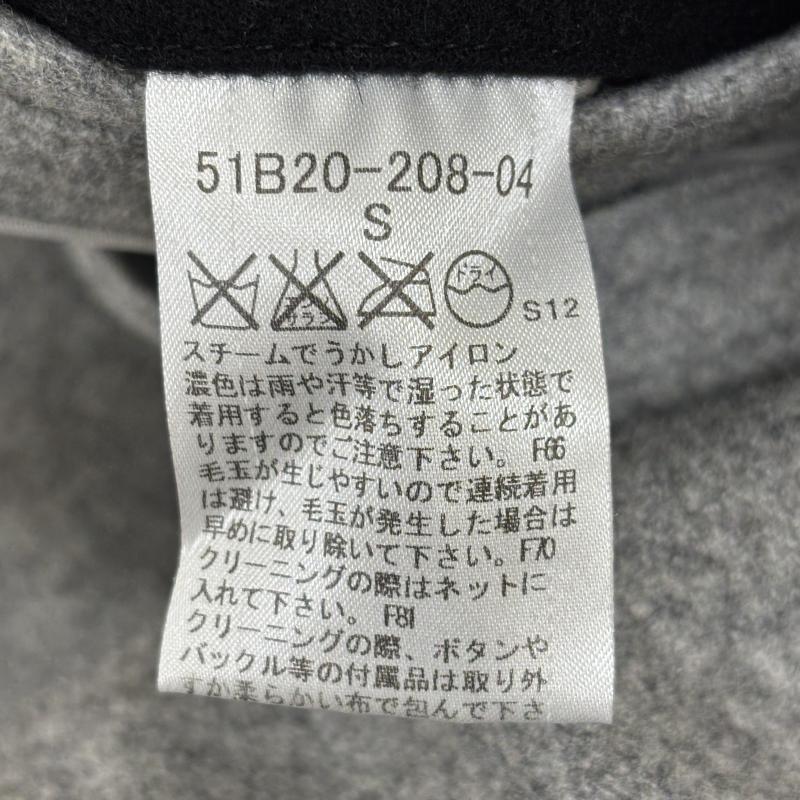 ブラックレーベル・クレストブリッジ BLACK LABEL CRESTBRIDGE コート コート一般 51B20-208-04 中綿 キルティングライナー ミドル丈 ウール ポリ シングル S 灰 / グレー / gray メンズ USED 古着 中古 50125536