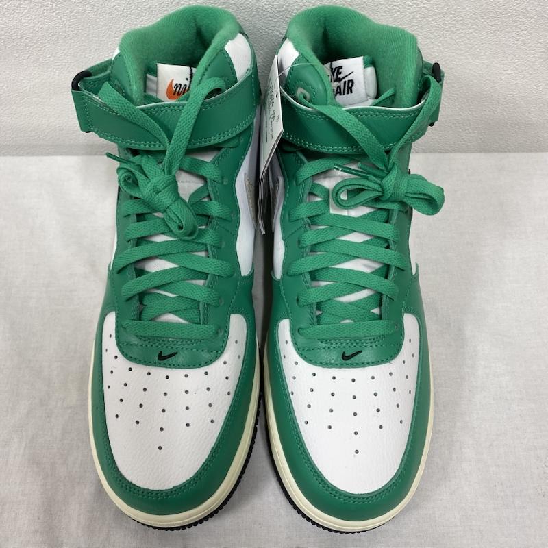 ナイキ NIKE スニーカー スニーカー AIR FORCE 1 MID SPLIT Stadium Green DZ2554-100 30.0cm ロゴ、文字 メンズ USED 古着 中古 50125550