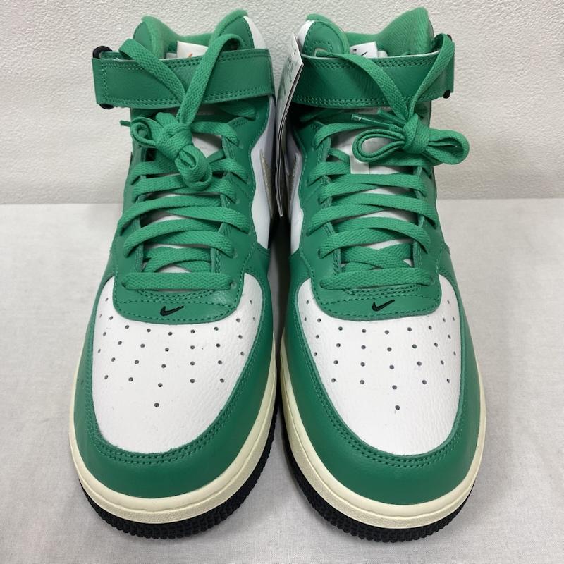 ナイキ NIKE スニーカー スニーカー AIR FORCE 1 MID SPLIT Stadium Green DZ2554-100 30.0cm ロゴ、文字 メンズ USED 古着 中古 50125550