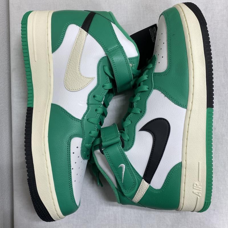 ナイキ NIKE スニーカー スニーカー AIR FORCE 1 MID SPLIT Stadium Green DZ2554-100 30.0cm ロゴ、文字 メンズ USED 古着 中古 50125550