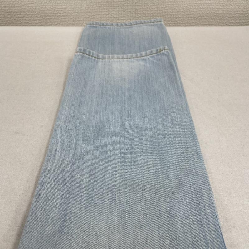 デンハム DENHAM パンツ デニム、ジーンズ RAZOR スリム スキニー フィット デニム パンツ ストレッチ ボタンフライ 27インチ ロゴ、文字 インディゴ / インディゴ / Indigo メンズ USED 古着 中古 50125607