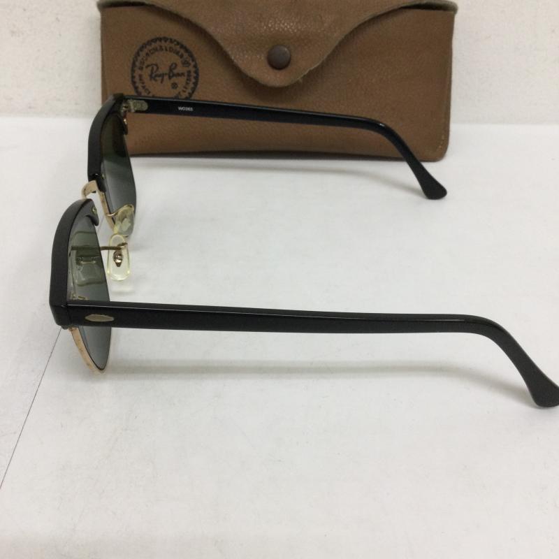 レイバン Ray-Ban めがね・サングラス サングラス WO365 ボシュロム　B＆L　USA - 無地 黒 / ブラック / black メンズ USED 古着 中古 50125626