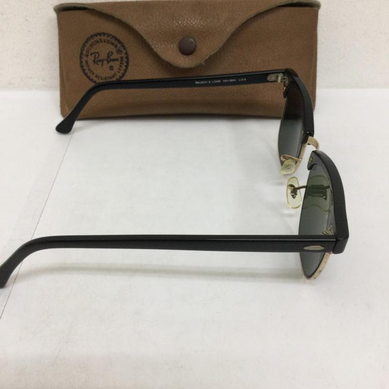 レイバン Ray-Ban めがね・サングラス サングラス WO365 ボシュロム　B＆L　USA - 無地 黒 / ブラック / black メンズ USED 古着 中古 50125626