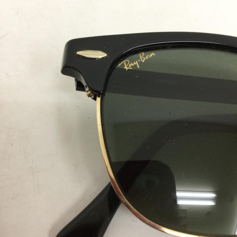 レイバン Ray-Ban めがね・サングラス サングラス WO365 ボシュロム　B＆L　USA - 無地 黒 / ブラック / black メンズ USED 古着 中古 50125626