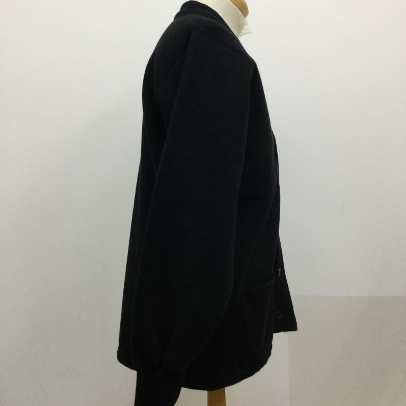 ホワイツビル WHITESVILLE カーディガン 長袖 ホワイツビル スウェットカーディガン　カーデ 69043 HEAVY SWEAT S ワンポイント 黒 / ブラック / black メンズ USED 古着 中古 50125630