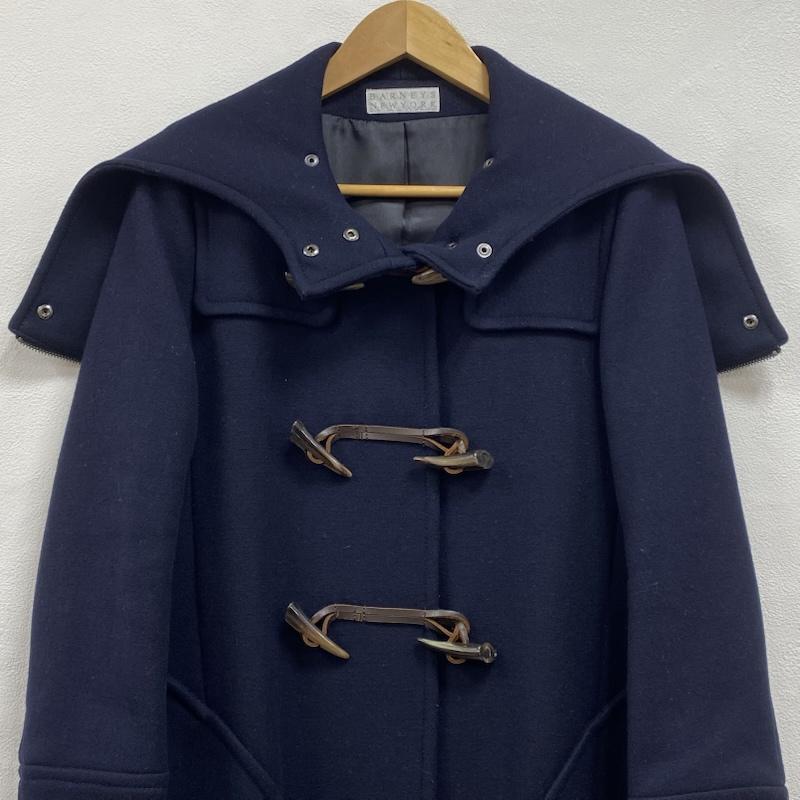 バーニーズ ニューヨーク BARNEYS NEWYORK コート コート一般 セーラーカラー ダッフルコート ウール 40 紺 / ネイビー / navy レディース USED 古着 中古 50125644