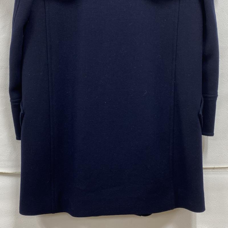 バーニーズ ニューヨーク BARNEYS NEWYORK コート コート一般 セーラーカラー ダッフルコート ウール 40 紺 / ネイビー / navy レディース USED 古着 中古 50125644