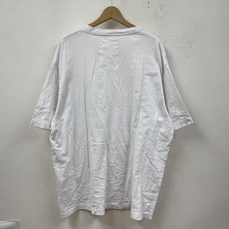 ビームス エスエスゼット BEAMS SSZ Tシャツ 半袖 半袖 Tシャツ ロゴ 刺繍 クルーネック シャツ カットソー L ロゴ、文字 X 刺繍 白 / ホワイト / white メンズ USED 古着 中古 50125657