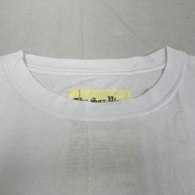 ビームス エスエスゼット BEAMS SSZ Tシャツ 半袖 半袖 Tシャツ ロゴ 刺繍 クルーネック シャツ カットソー L ロゴ、文字 X 刺繍 白 / ホワイト / white メンズ USED 古着 中古 50125657