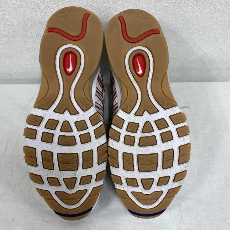 ナイキ NIKE スニーカー スニーカー AIR MAX 97 HAVEN CLOT コラボ 2019ss エアマックス AO2134-101 27.0cm 白 / ホワイト / white X 青 / ブルー / blue X 赤 / レッド / red メンズ USED 古着 中古 50125739