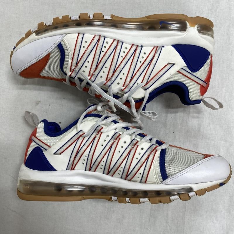 ナイキ NIKE スニーカー スニーカー AIR MAX 97 HAVEN CLOT コラボ 2019ss エアマックス AO2134-101 27.0cm 白 / ホワイト / white X 青 / ブルー / blue X 赤 / レッド / red メンズ USED 古着 中古 50125739
