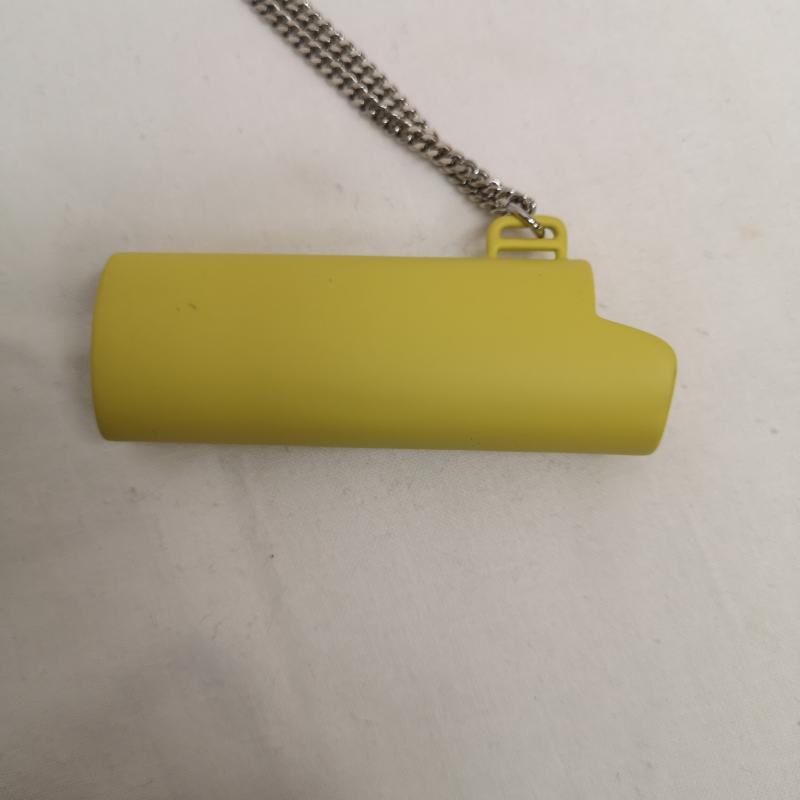 アンブッシュ AMBUSH アクセサリー ネックレス、ペンダント LOGO LIGHTER CASE NECKLACE ライター ケース - 黄 / イエロー / yellow メンズ USED 古着 中古 50125849