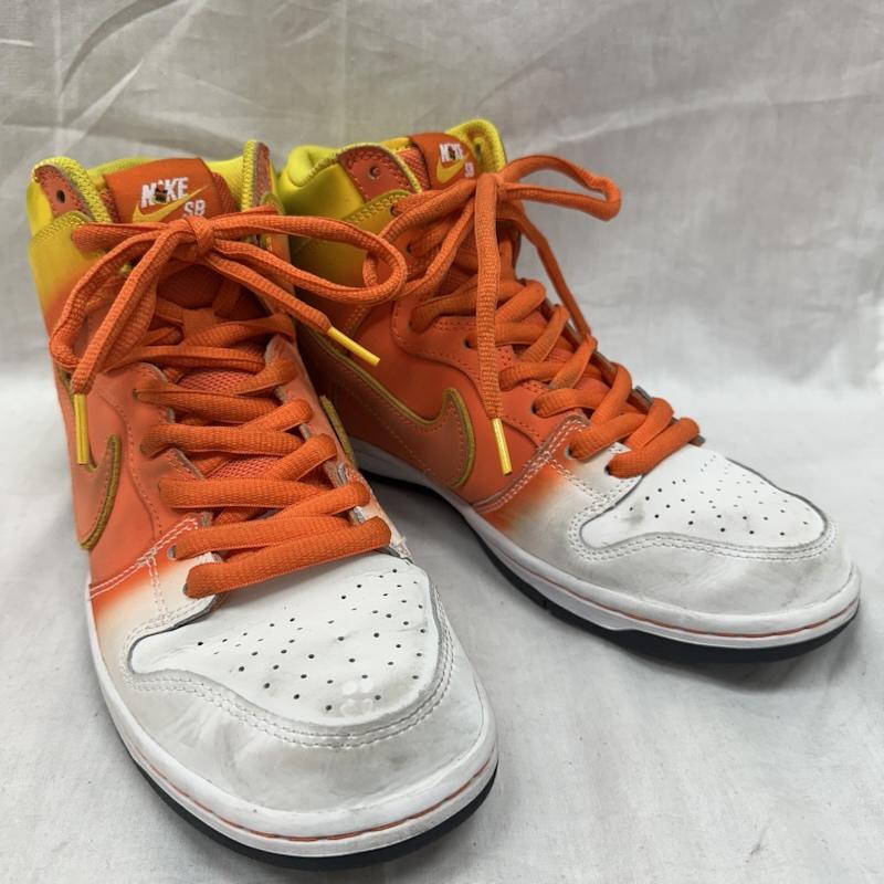 ナイキ NIKE スニーカー スニーカー FN5107-700 SB Dunk High Pro Sweet Tooth ダンク ハイ プロ スイートトゥース 26.5cm 白 / ホワイト / white X 橙 / オレンジ / orange X 黄 / イエロー / yellow メンズ USED 古着 中古 50125881