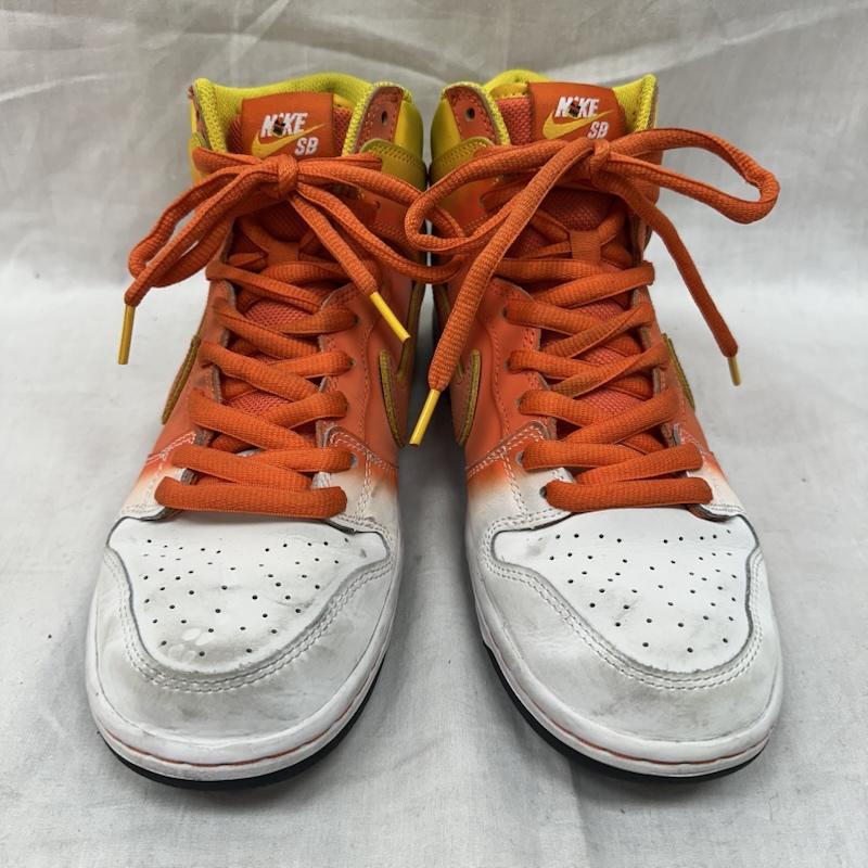 ナイキ NIKE スニーカー スニーカー FN5107-700 SB Dunk High Pro Sweet Tooth ダンク ハイ プロ スイートトゥース 26.5cm 白 / ホワイト / white X 橙 / オレンジ / orange X 黄 / イエロー / yellow メンズ USED 古着 中古 50125881