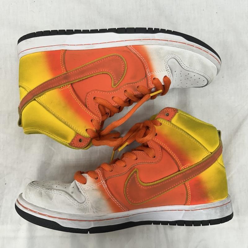 ナイキ NIKE スニーカー スニーカー FN5107-700 SB Dunk High Pro Sweet Tooth ダンク ハイ プロ スイートトゥース 26.5cm 白 / ホワイト / white X 橙 / オレンジ / orange X 黄 / イエロー / yellow メンズ USED 古着 中古 50125881