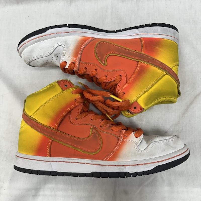 ナイキ NIKE スニーカー スニーカー FN5107-700 SB Dunk High Pro Sweet Tooth ダンク ハイ プロ スイートトゥース 26.5cm 白 / ホワイト / white X 橙 / オレンジ / orange X 黄 / イエロー / yellow メンズ USED 古着 中古 50125881
