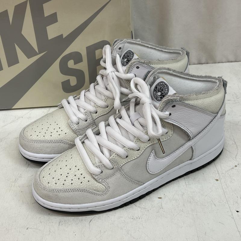 ナイキ NIKE スニーカー スニーカー ANTIHERO × NIKE SB DUNK HIGH QS HM5837-100 アンタイヒーロー ダンク 26.0cm 白 / ホワイト / white メンズ USED 古着 中古 50125884