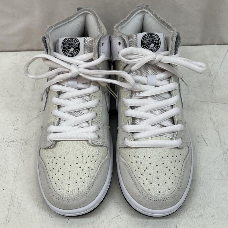 ナイキ NIKE スニーカー スニーカー ANTIHERO × NIKE SB DUNK HIGH QS HM5837-100 アンタイヒーロー ダンク 26.0cm 白 / ホワイト / white メンズ USED 古着 中古 50125884