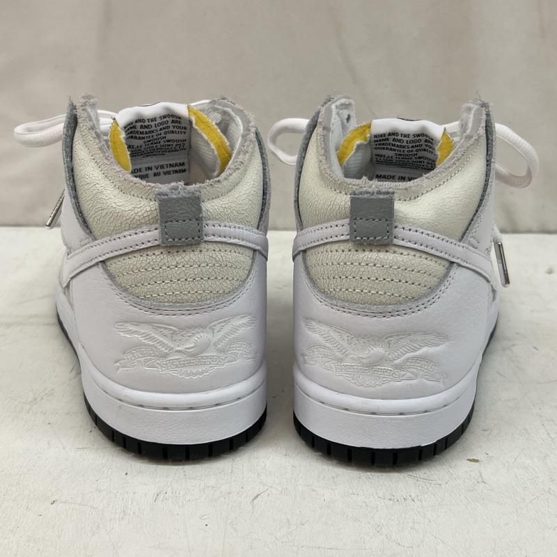 ナイキ NIKE スニーカー スニーカー ANTIHERO × NIKE SB DUNK HIGH QS HM5837-100 アンタイヒーロー ダンク 26.0cm 白 / ホワイト / white メンズ USED 古着 中古 50125884