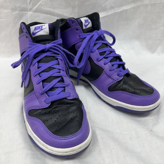 ナイキ NIKE スニーカー スニーカー DV0829-500 Dunk High Psychic Purple ダンク ハイ サイキックパープル 27.5cm 黒 / ブラック / black X 紫 / パープル / purple メンズ USED 古着 中古 50125886