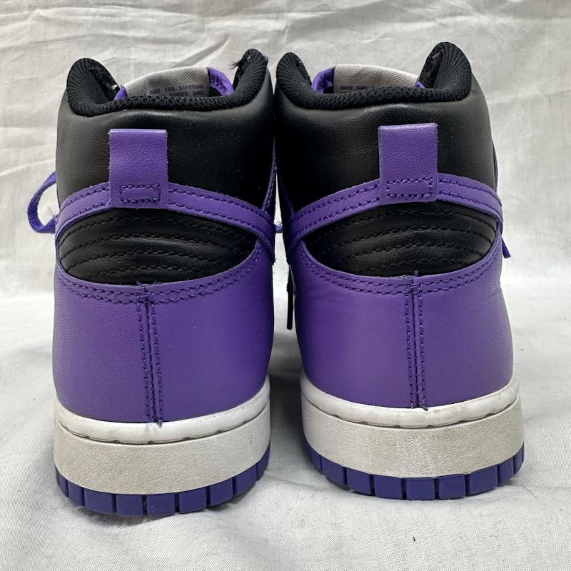 ナイキ NIKE スニーカー スニーカー DV0829-500 Dunk High Psychic Purple ダンク ハイ サイキックパープル 27.5cm 黒 / ブラック / black X 紫 / パープル / purple メンズ USED 古着 中古 50125886