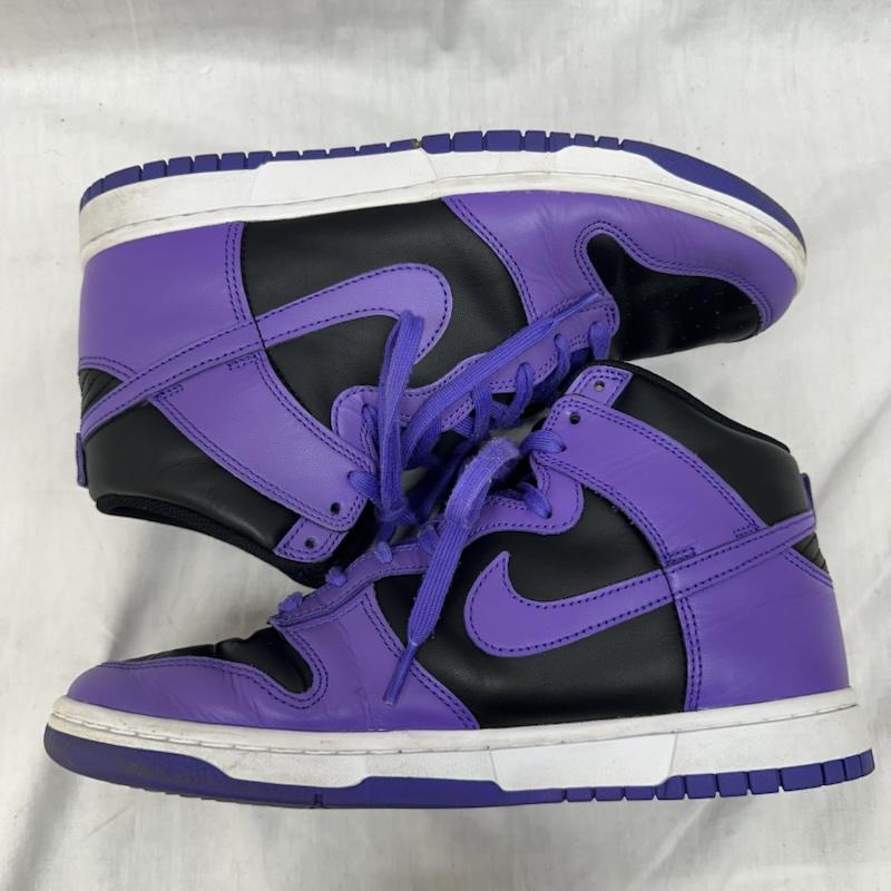 ナイキ NIKE スニーカー スニーカー DV0829-500 Dunk High Psychic Purple ダンク ハイ サイキックパープル 27.5cm 黒 / ブラック / black X 紫 / パープル / purple メンズ USED 古着 中古 50125886