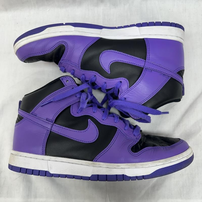 ナイキ NIKE スニーカー スニーカー DV0829-500 Dunk High Psychic Purple ダンク ハイ サイキックパープル 27.5cm 黒 / ブラック / black X 紫 / パープル / purple メンズ USED 古着 中古 50125886