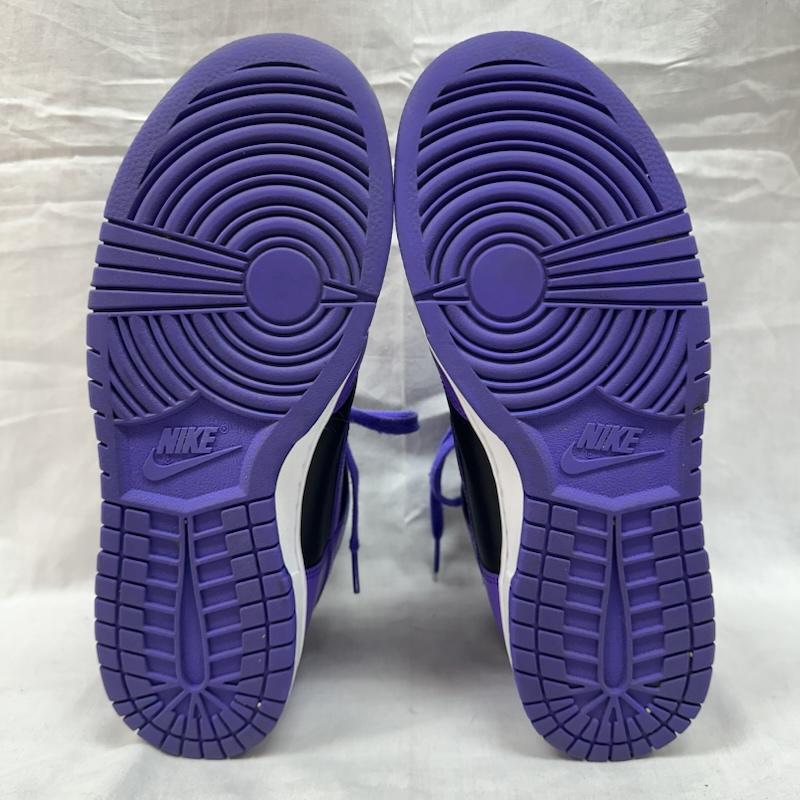 ナイキ NIKE スニーカー スニーカー DV0829-500 Dunk High Psychic Purple ダンク ハイ サイキックパープル 27.5cm 黒 / ブラック / black X 紫 / パープル / purple メンズ USED 古着 中古 50125886