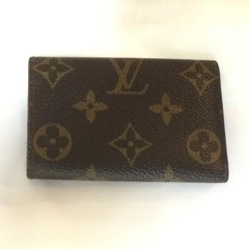 ルイヴィトン LOUIS VUITTON キーケース キーケース モノグラム 6連 キーケース イニシャル入り - 茶 / ブラウン / brown メンズ USED 古着 中古 50125891