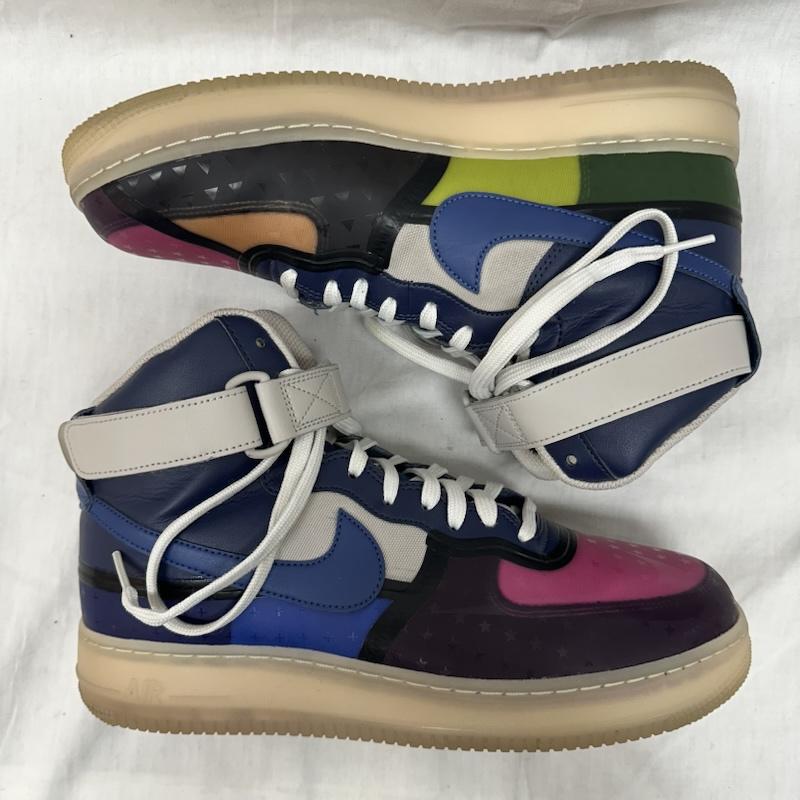 ナイキ NIKE スニーカー スニーカー DV1015-437 Air Force 1 High  07 PRM Mini Symbols エアフォース1 ハイ  07 PRM ミニ シンボルズ 28.0cm 桃 / ピンク / pink X 紺 / ネイビー / navy X 灰 / グレー / gray メンズ USED 古着 中古 50125892